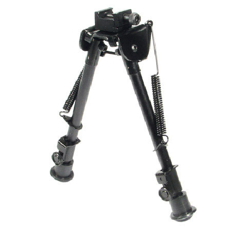 UTG Tactical OP Bipod - Tactical/Sniper Profile Adjustable Height, 8.3" to 12.7"