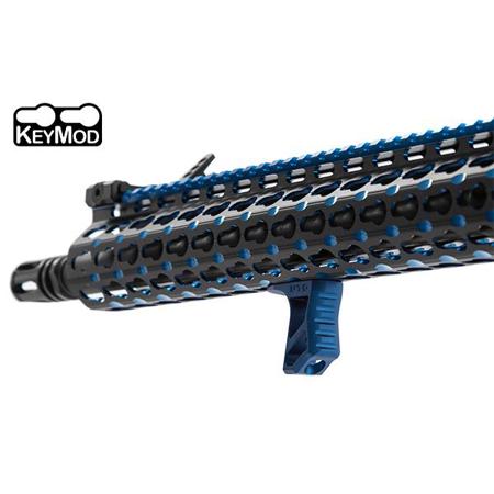 UTG Keymod Ultra Slim Handstop, Matte Blue
