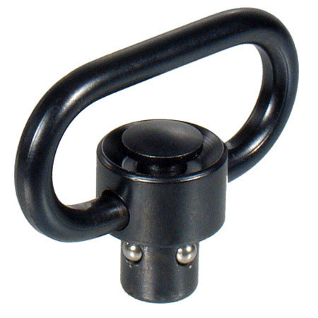 UTG Leapers UTG Heavy Duty Push Button QD Sling Swivel, 1.25" Loop