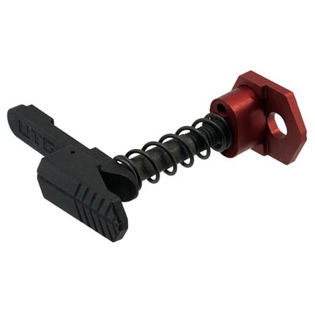 UTG Ambidextrous Extended Magazine Release for AR15 Rifles, Matte Red