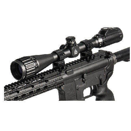 UTG 4-16x40 True Hunter IE Riflescope, Illum Mil-Dot, Adj Objective, 1"