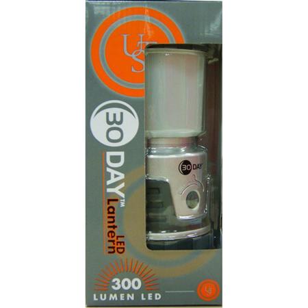 UST 30-Day LED Lantern, Silver