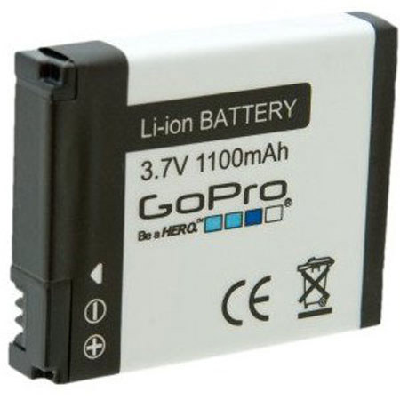 GoPro Extra Lithium-Ion Rechargeable Battery, HD HERO