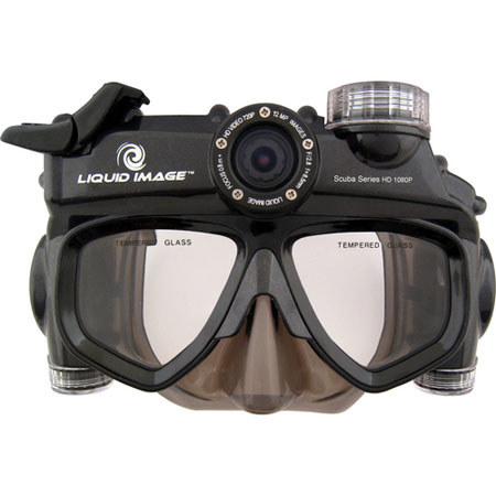 Liquid Image Wide Angle Scuba Camera Mask with Large / Extra Large Size