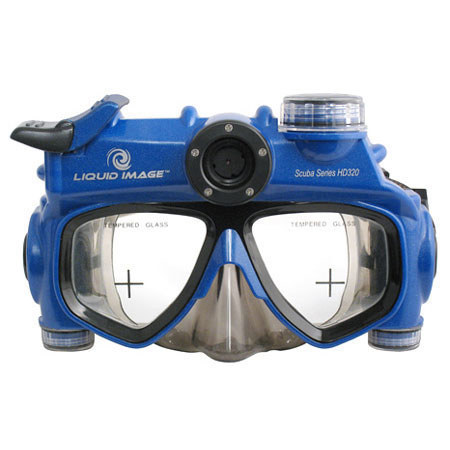 Liquid Image HD320 Scuba Mask with 5MP Built-in Camera