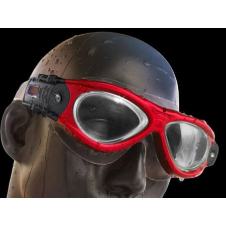 Liquid Image Freestyle Series Swim Goggle, Red