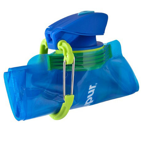 Vapur Element Bottle with Custom Vapur-designed SuperCap, 0.7 Liters, Water Blue