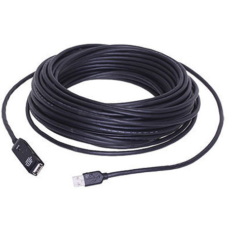 Vaddio 65.6' USB 2.0 Type A Female to Male Active Extension Cable