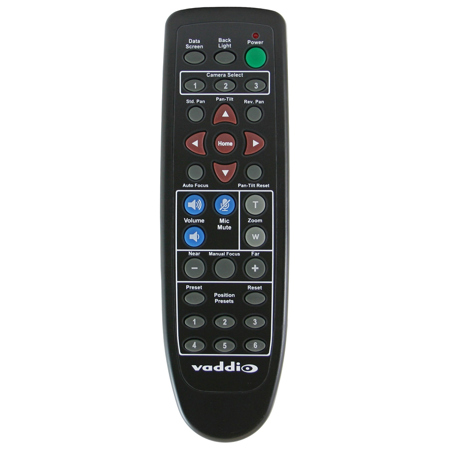 Vaddio IR Remote Commander with Audio Controls