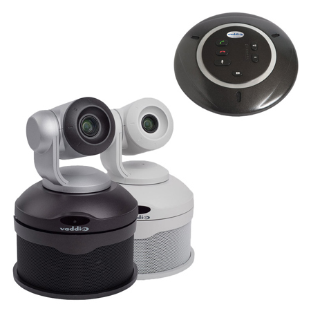 Vaddio ConferenceSHOT AV Camera Bundle, North America, White