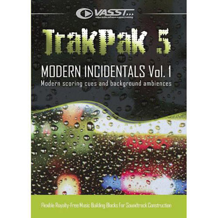 Vasst TrakPak Vol.5 Modern Incidentals #1, Royalty Free Music for Your Productions