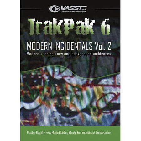 Vasst TrakPak Vol.6 Modern Incidentals #2, Royalty Free Music for Your Productions