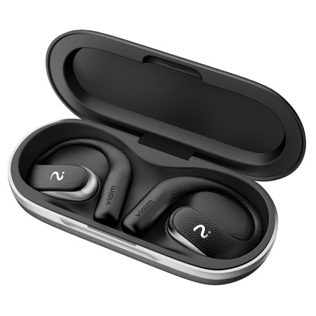 viaim OpenNote Wireless Open Ear Earbuds,AI Voice Recorder