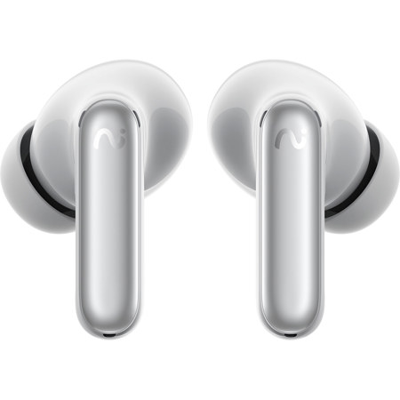 viaim RecDot Wireless Smart Active Noise Canceling Earbuds with AI Voice Recorder and Live Transcription, Silver