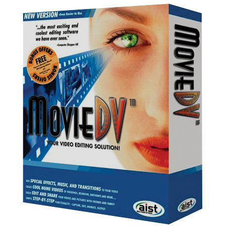 AIST Movie DV 3.0 Video Editing Software, for Windows