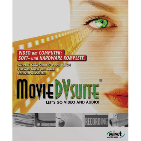 AIST Movie DV Suite 4.0 with PCI Firewire Card and Cable, for Windows #MDS400