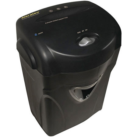 Aleratec DVD / CD Disc Shredder Plus SC, Shreds DVDs, CDs, Credit Cards & Paper