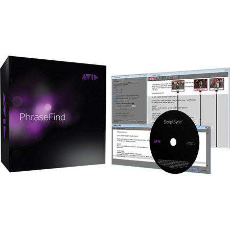 Avid Media Composer ScriptSync & PhraseFind Bundle