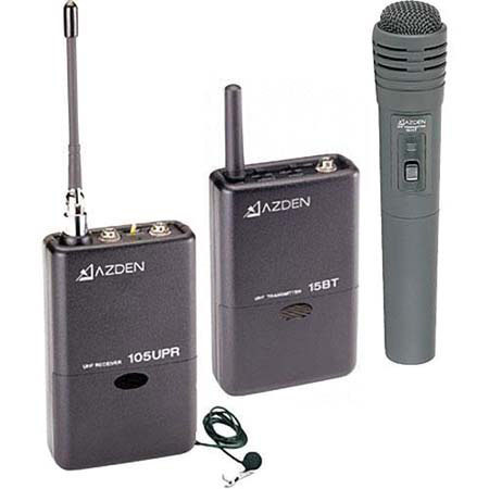 Azden 105ULH Combo System with 105UPR Receiver