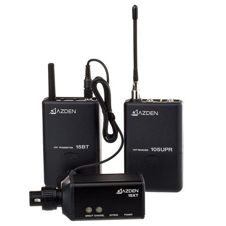 Azden 105ULX Combo System with 105UPR Receiver