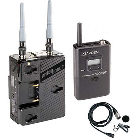 Azden 1200ABS UHF Body-Pack System,Anton Bauer Receiver