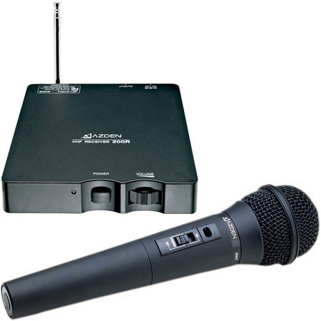 Azden 200ht Hand Held Microphone System