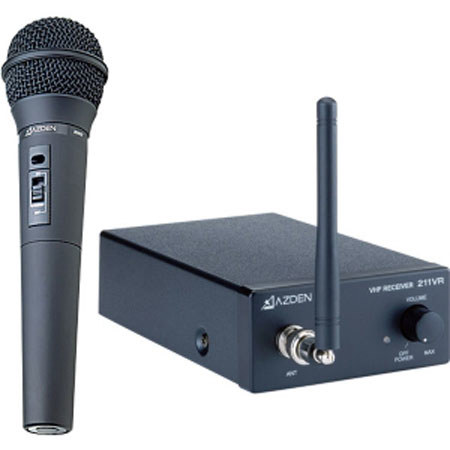 Azden 211VHT AC-Powered VHF Wireless System