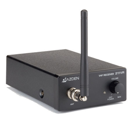 Azden 211VR AC-Powered Wireless Receiver in Metal Case