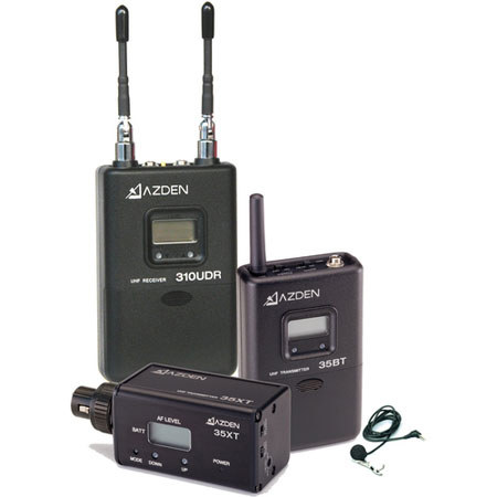 Azden 310LX UHF On-Camera Bodypack and Plug-in Sys