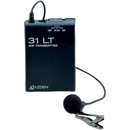 Azden 31lt Bodypack Transmitter with EX-503 Omni-directional Lavalier Microphone System