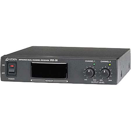 Azden IRR-30 Dual-Channel AC-Powered Wireless Receiver