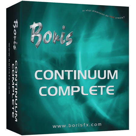 Boris FX Boris Continuum 3 Complete Version, Plug-In of Over 150 Filters for After Effect, Final Cut Pro, & Premier Pro, Windows & Mac