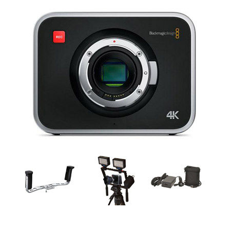 Blackmagic Production Camera 4K w/EF Mount, Bundle
