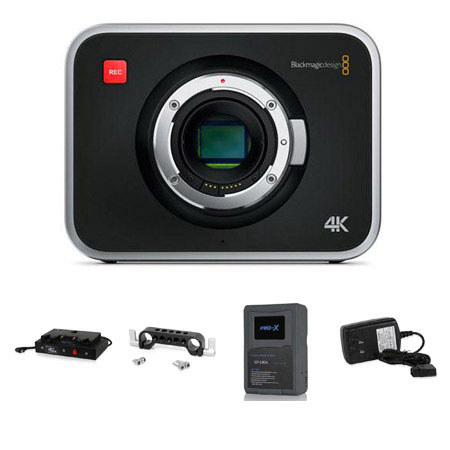 Blackmagic Production Camera 4K EF Mnt, Bundle w/J