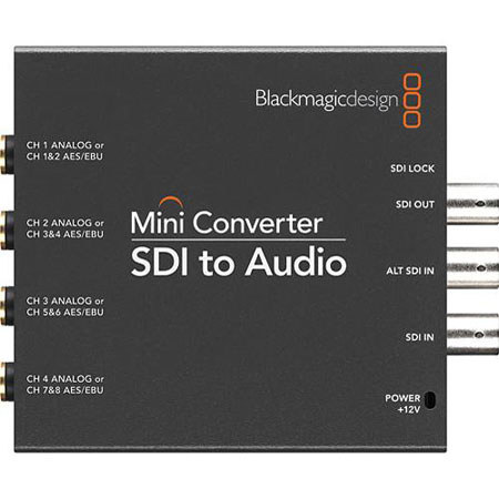 Blackmagic Design Mini Converter, SDI To Audio