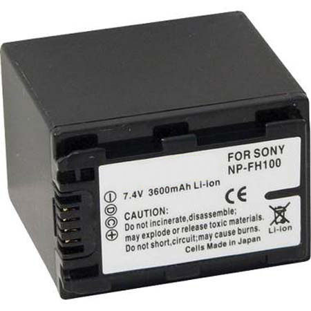 Adorama Li-ion 3600mAh H-Series Camcrdr Batt f/NPFH-100