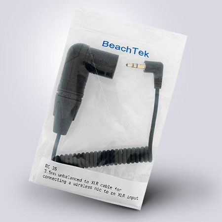 BeachTek RC35 Output Cable for Wireless Receivers