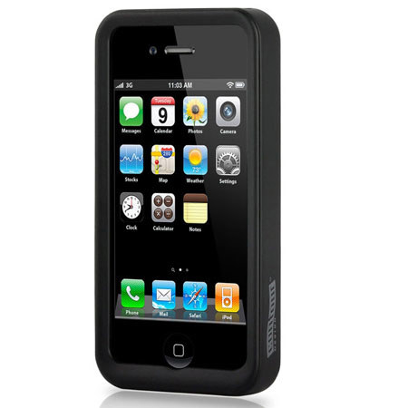 Contour Design Hardskin Case for iPhone 4, Black