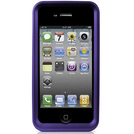 Contour Design Hardskin Case for iPhone 4, Violet
