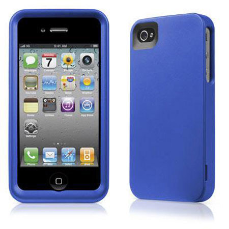 Contour Design Hardskin for iPhone 4, Blue