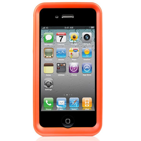 Contour Design Hardskin for iPhone 4, Orange