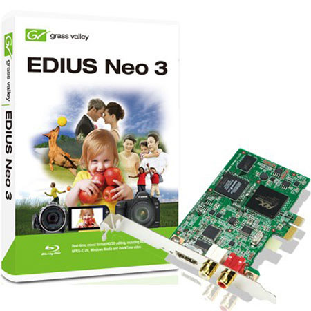 Grass Valley EDIUS Neo 3 and HDSPARK