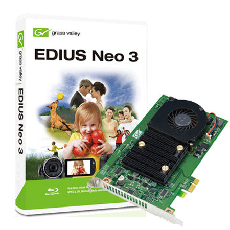 Grass Valley EDIUS Neo 3 with FireCoder Blu