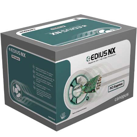 Grass Valley Canopus EDIUS NX for HDV, Realtime DV / HDV Video Production Boardset