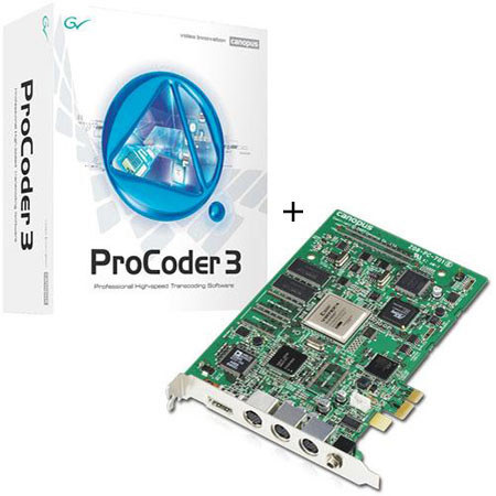 Grass Valley / Canopus Pegasus and Procoder 3 Bundle