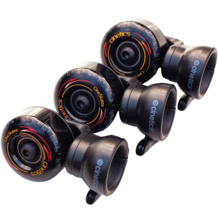 Cinetics CineSkates Set: 3 Wheels + Case (Tripod not included)