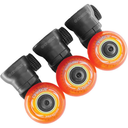 Cinetics MiniSkates Set: 3 Wheels + Case