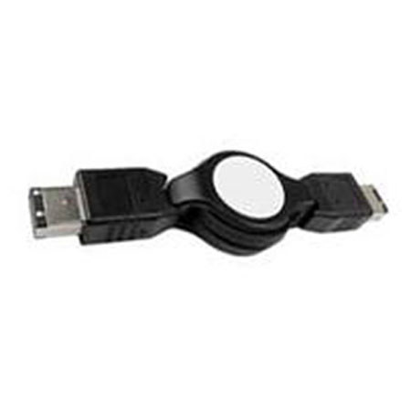 Adorama Retractable IEEE 1394 Cable,4 Pin to 4 Pin, 6ft
