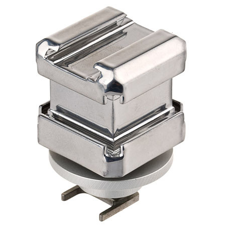 Adorama CMSCUBESILVER Canon Mini Advanced Shoe Adaptr