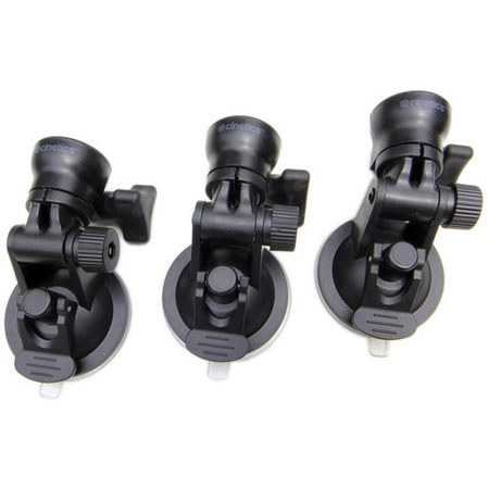 Cinetics miniSquid MQ3 - Three miniSquid Suction Cups Tripod Mount for Spiderman